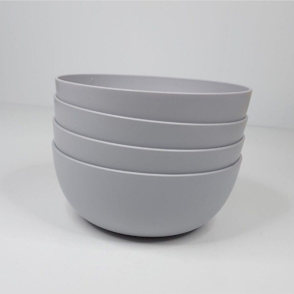 Pack of 9 37oz Plastic Cereal Bowl